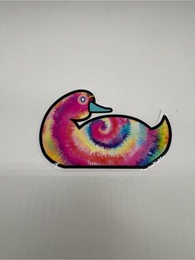 Dooney & Bourke Tie Dye Duck Sticker